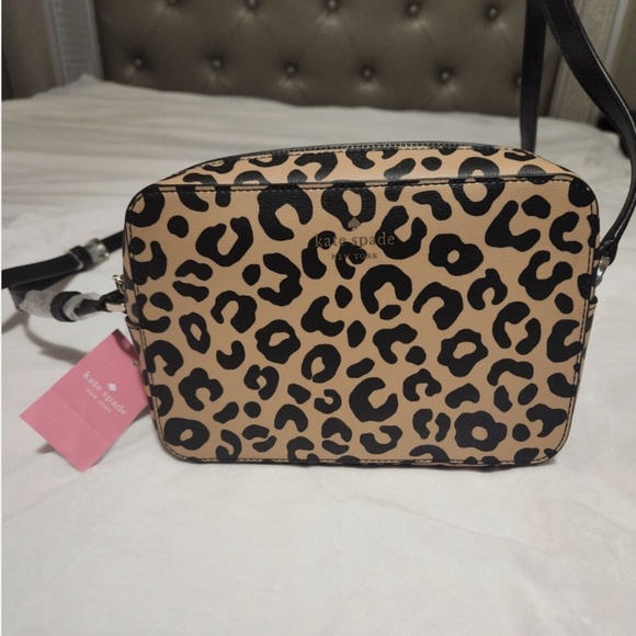 BEAUTIFUL AUTHENTIC NEW NWT Kate Spade Harper Black Crossbody Bag MSRP $279 - Picture 1 of 8